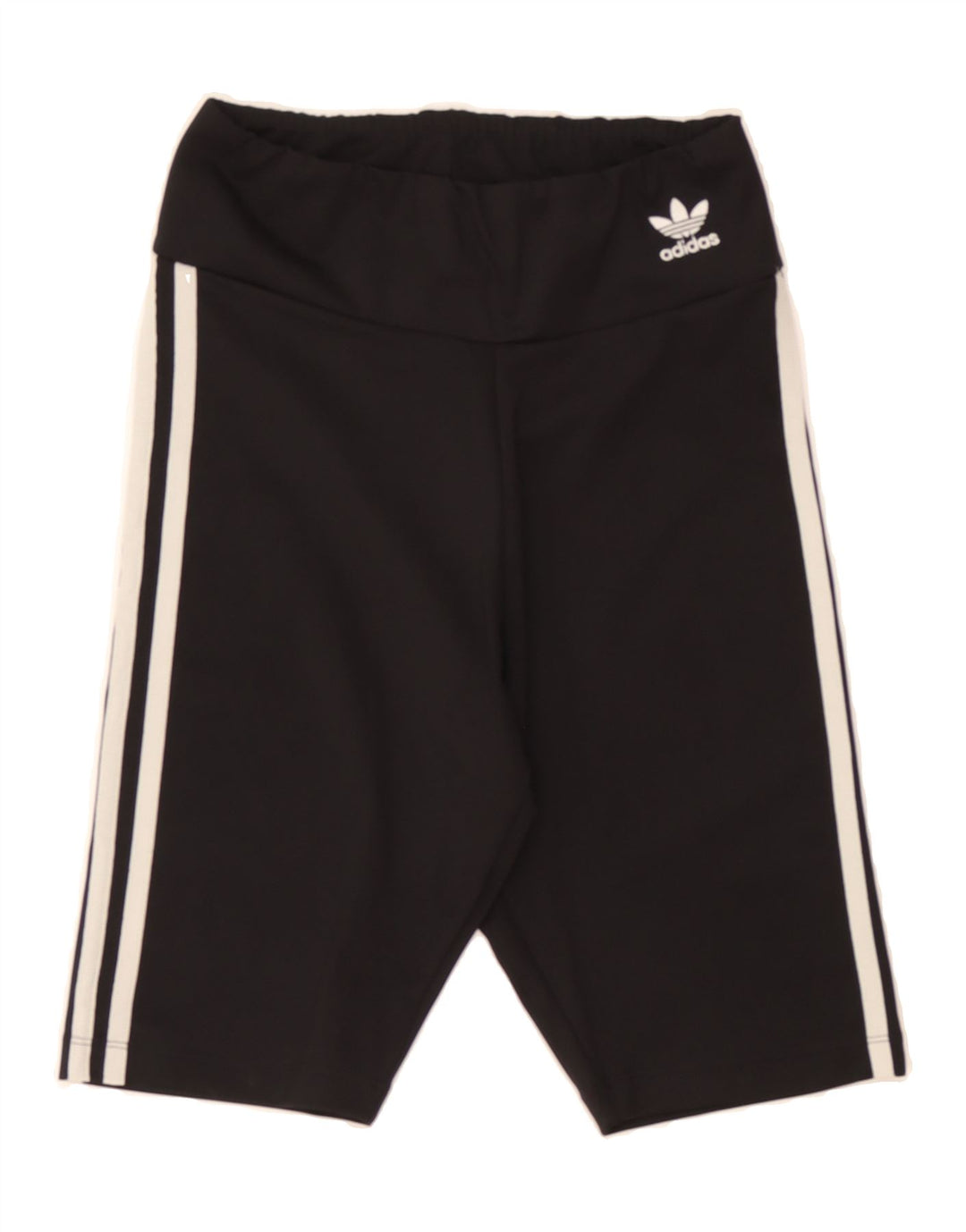 ADIDAS Womens Sport Shorts UK 8 Small  Black Polyester Vintage Adidas and Second-Hand Adidas from Messina Hembry 