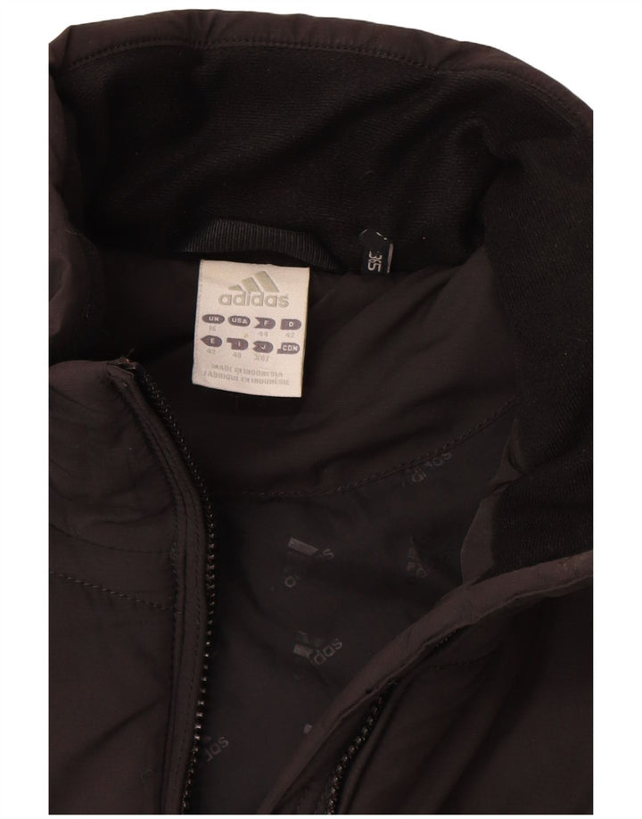 Adidas Womens Clima 365 Padded Jacket UK 16 Large  Black Polyester