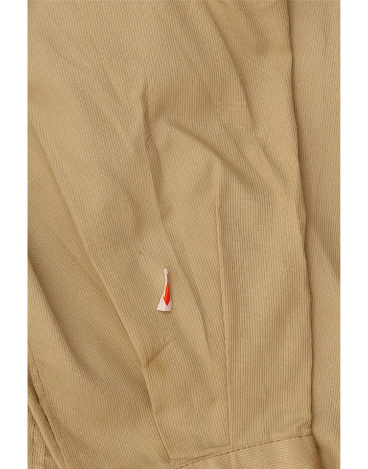 VINTAGE Mens Bomber Jacket IT 50 Large Beige Cotton Vintage Vintage and Second-Hand Vintage from Messina Hembry 
