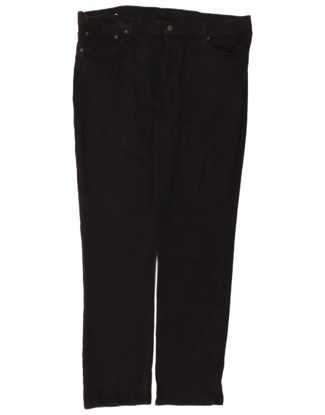 Levi's Mens 511 Slim Jeans W38 L32 Μαύρο βαμβακερό