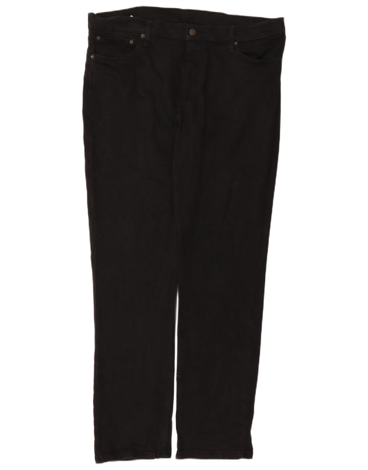 Levi's Mens 511 Slim Jeans W38 L32 Μαύρο βαμβακερό
