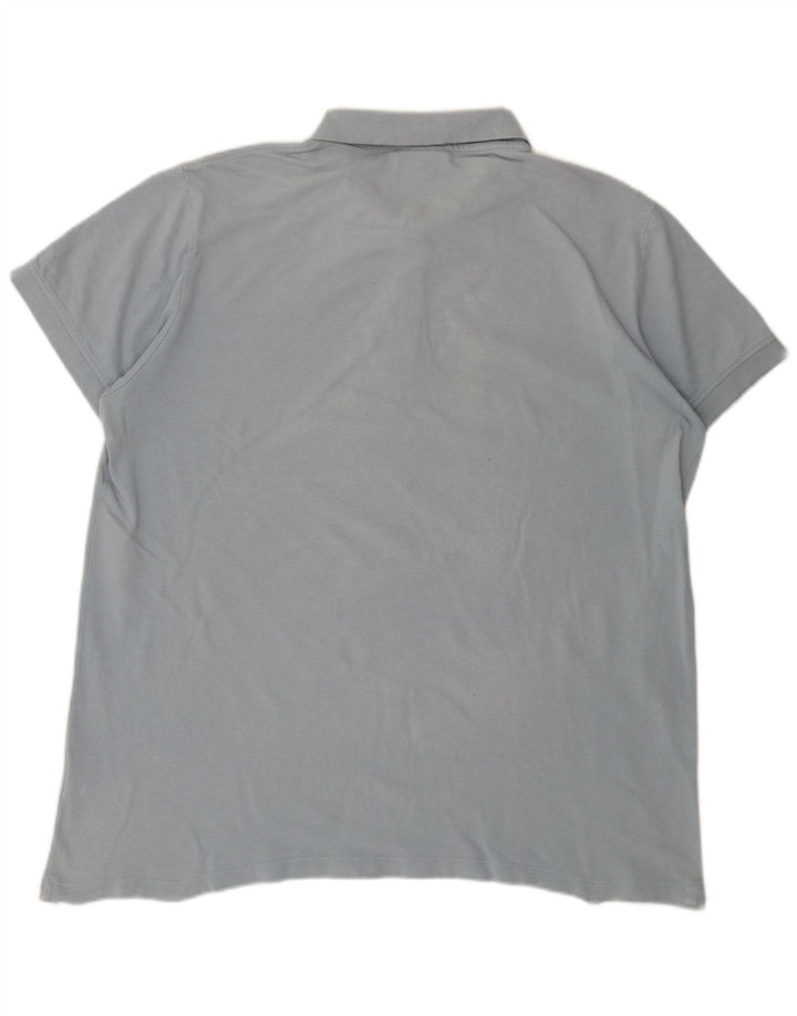 Kappa Mens Polo Shirt 2XL Blue Cotton