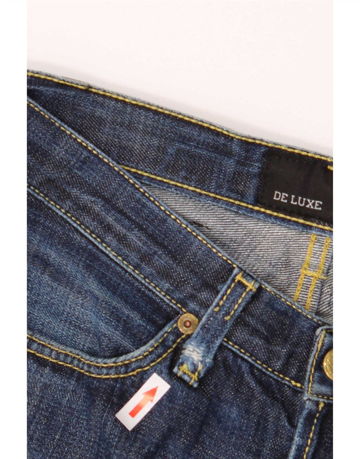 Roy Rogers Womens Straight Jeans W29 L31 Blue Cotton