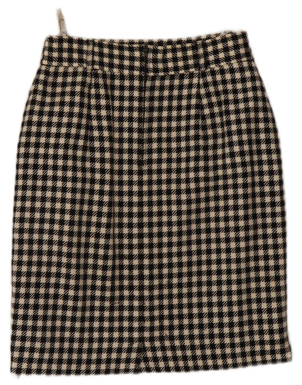 Fusta creion pentru femei Gerry Weber EU 36 Small W26 Lână neagră cu picior de gală