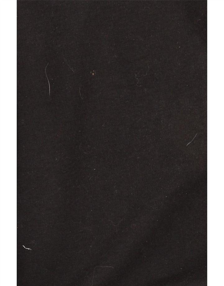 Zara Womens Sweatshirt Jumper UK 10 Small Black Polyester