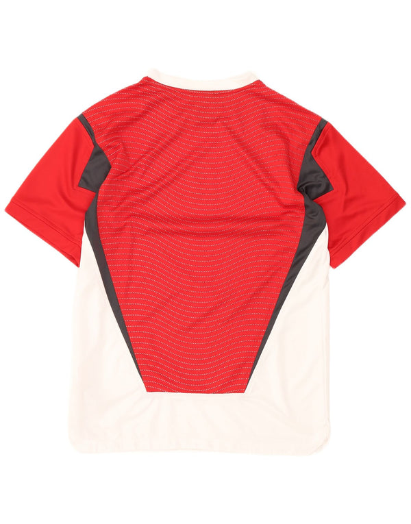 T-shirt grafica Nike da bambino, 13-14 anni, XL, in poliestere color block bianco