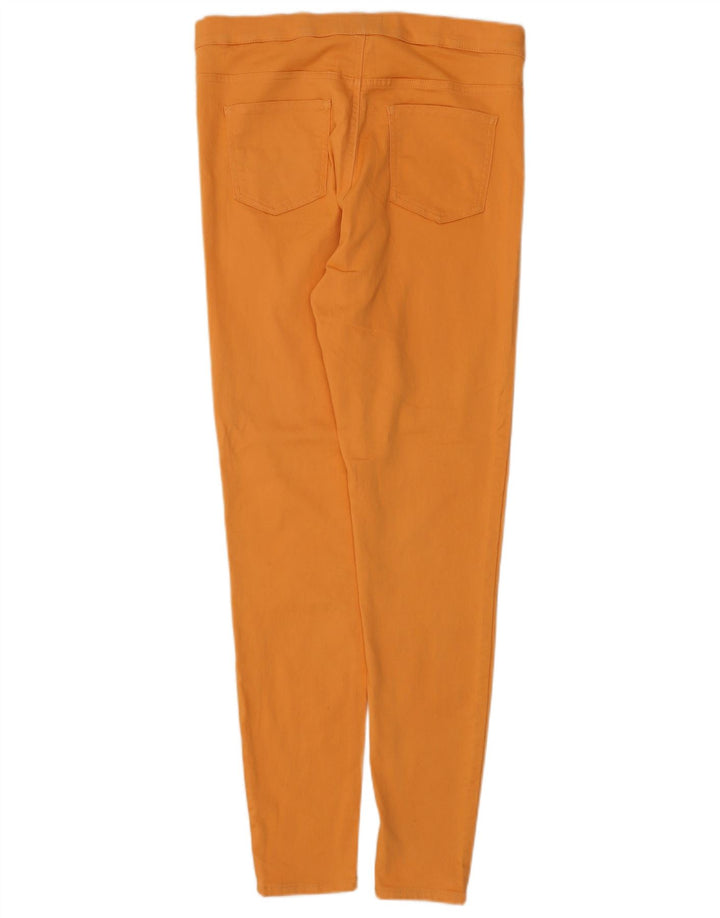Marks & Spencer Womens Leggings UK 14 Large  Yellow Cotton
