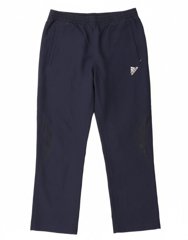 ADIDAS Mens Clima 365 Tracksuit Trousers XS  Navy Blue Polyester