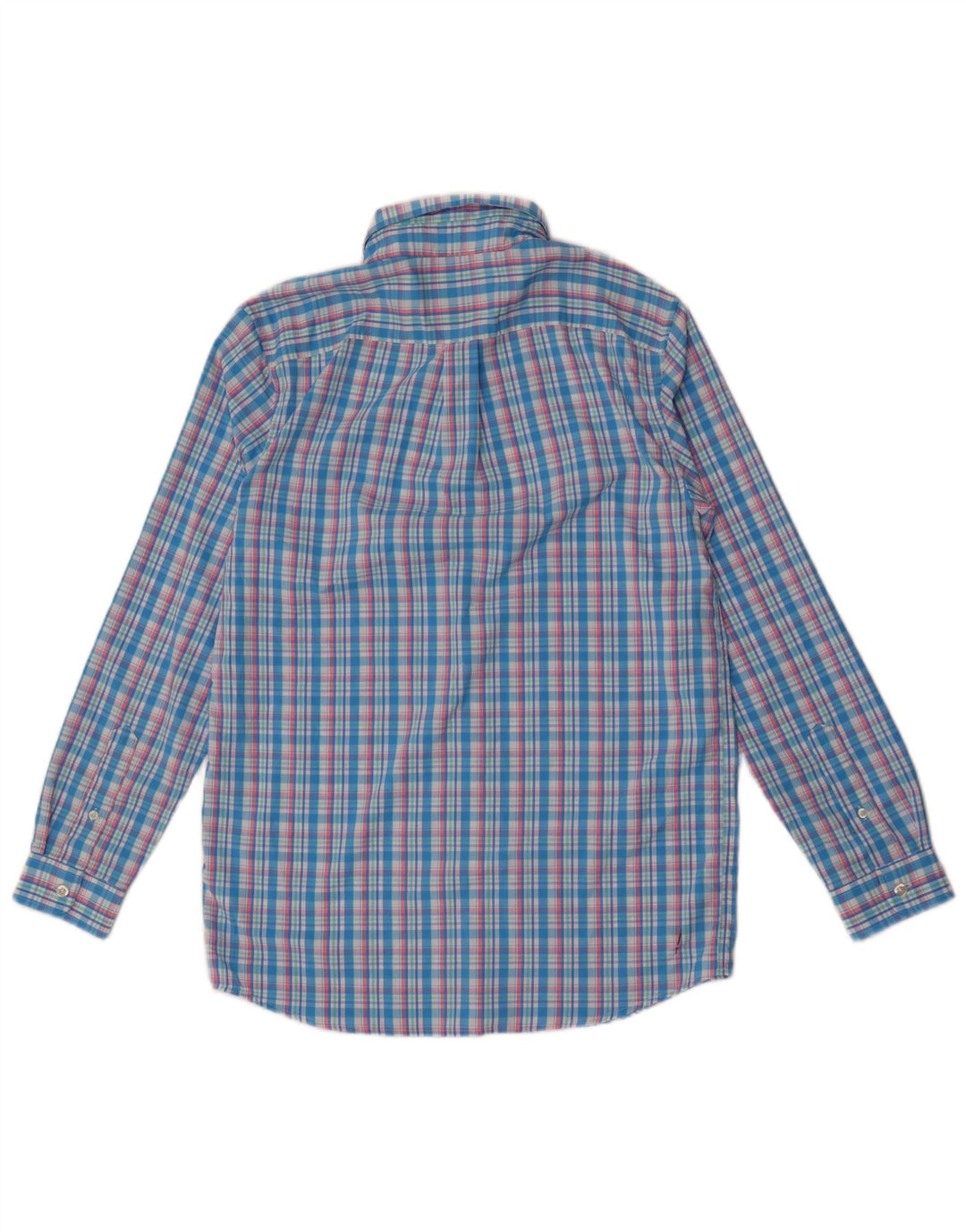 Vineyard Vines drengeskjorte 15-16 år XL blå ternet nylon