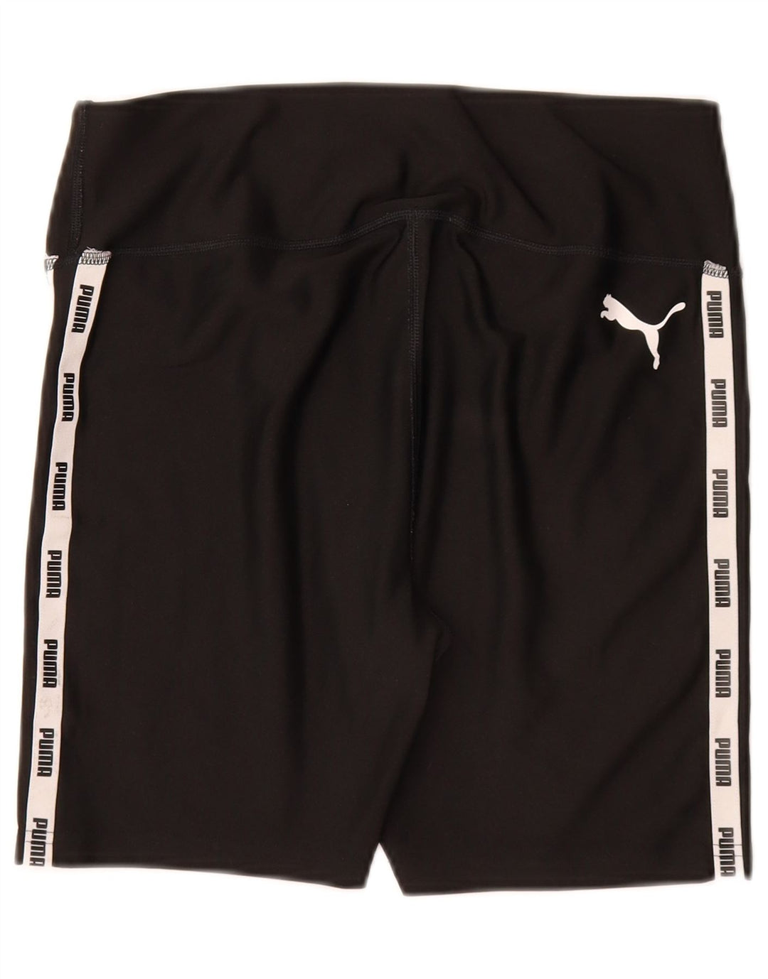 PUMA Womens Graphic Sport Shorts UK 12 Medium  Black