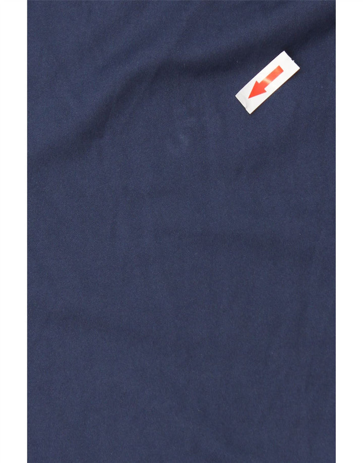 Nike Mens Dri Fit Top Long Sleeve Medium Navy Blue