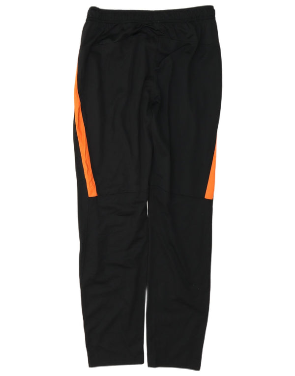 Pantaloni da tuta grafica Nike da uomo in poliestere color block medio nero