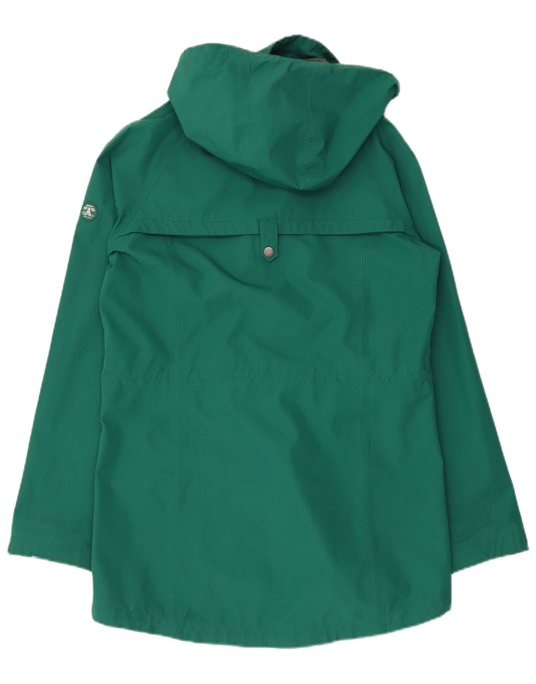 Barbour Regnjakke med hætte til kvinder UK 10 Lille grøn polyester