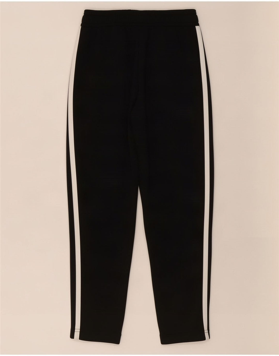 Adidas Boys Tracksuit Trousers 5-6 Years Black Polyester