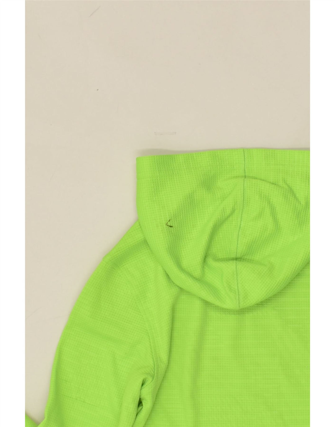 UNDER ARMOUR Boys Hoodie Jumper 7-8 Years Small Green Polyester | Vintage Under Armour | Thrift | Second-Hand Under Armour | Used Clothing | Messina Hembry 