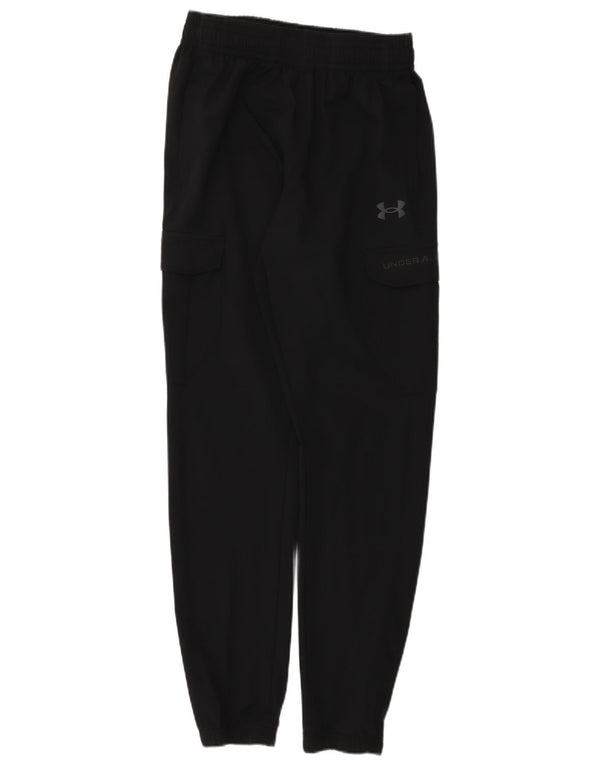 Under Armour Damen Cargo-Trainingshose Jogger UK 12 Medium Schwarz