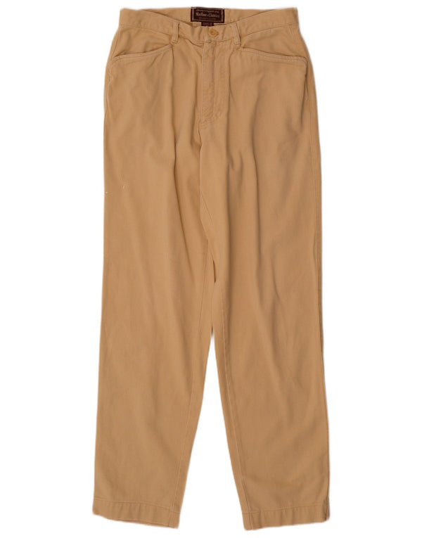 Marlboro Classics Herren Tapered Freizeithose EU 46 Small W28 L31 Beige