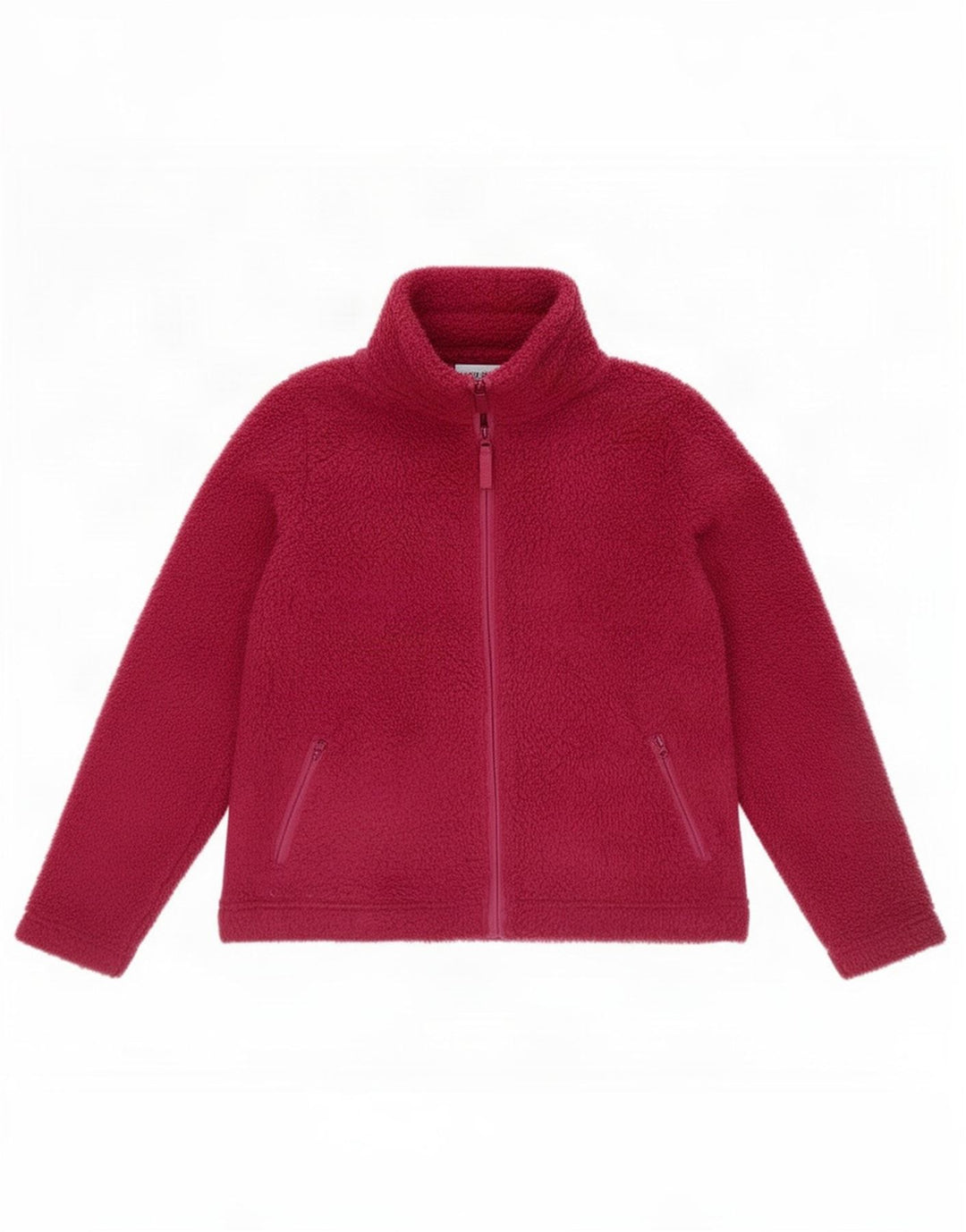 Giacca in pile da donna Marks & Spencer UK 14 Large Maroon Poliestere