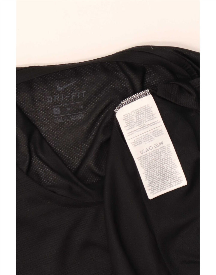 Canotta Nike Dri Fit da uomo XL XL poliestere gessato nero