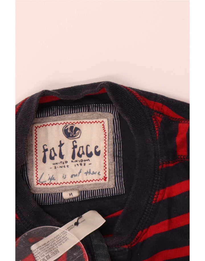Fat Face Mens Top Long Sleeve Medium Red Striped