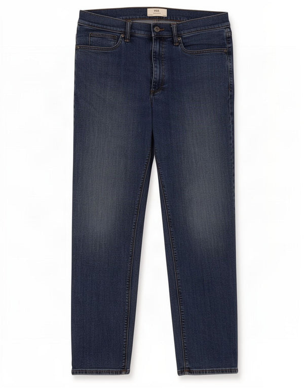 Jeans retos masculinos Marks & Spencer W34 L31 algodão azul
