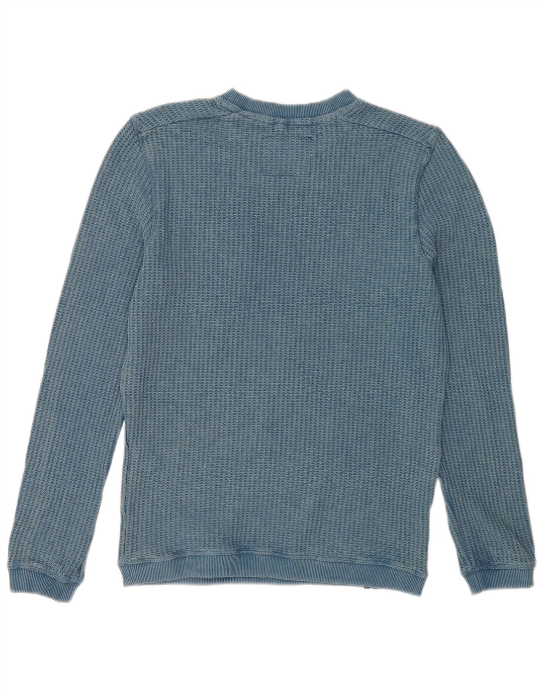 Felpa da uomo Weird Fish, maglione piccolo in cotone blu