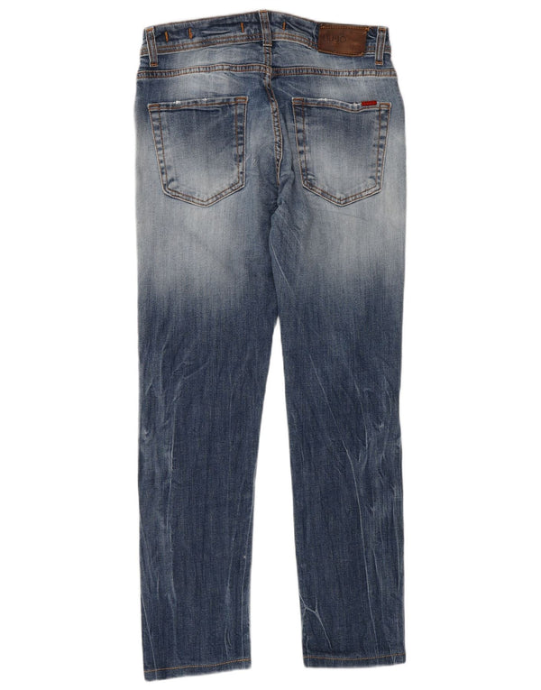 Liu Jo Mens Slim Jeans IT 44 XS W30 L29 Blue Cotton