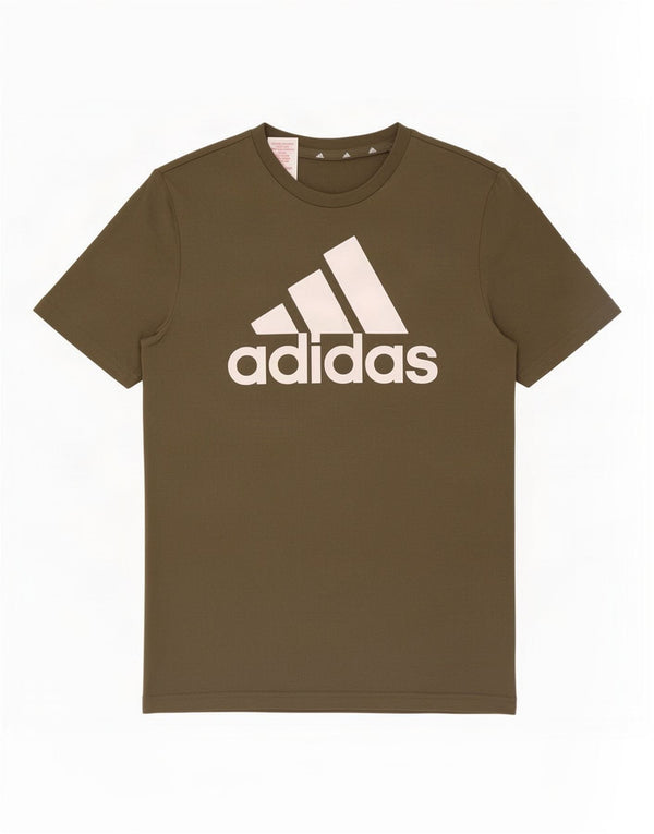 Adidas Boys Graphic T-Shirt Top 13-14 Years Green Cotton