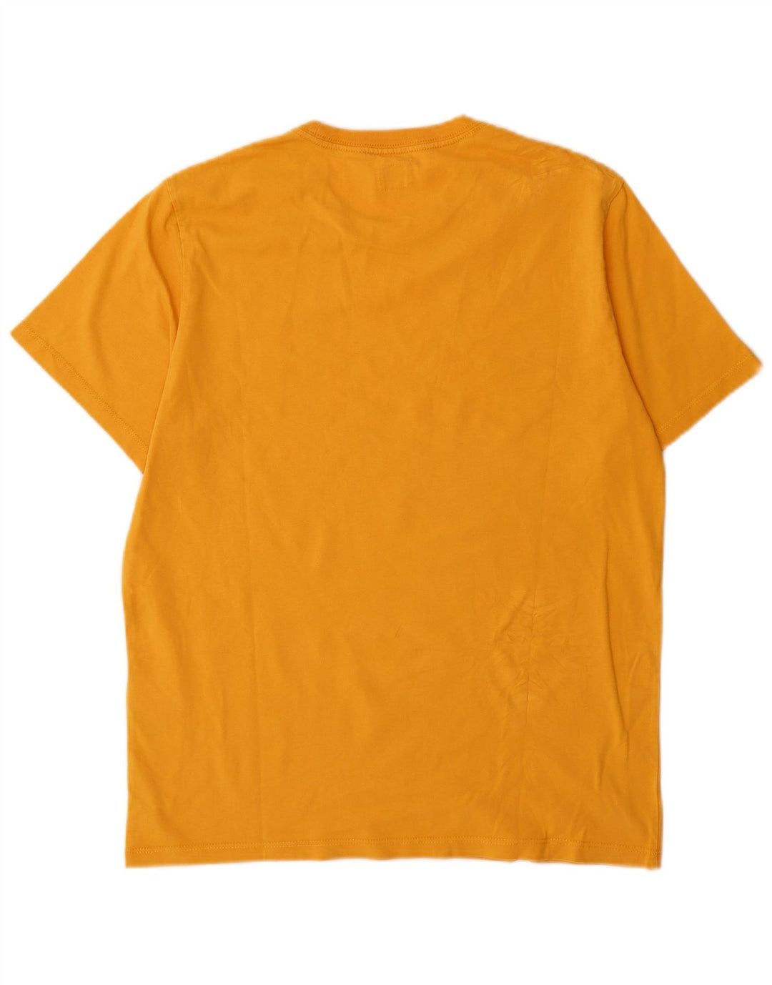 Levi's Mens T-Shirt Top Medium Yellow Cotton