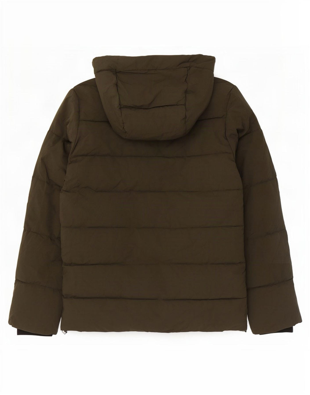 Jack & Jones Mens Graphic Hooded Padded Jacket UK 38 Medium Green