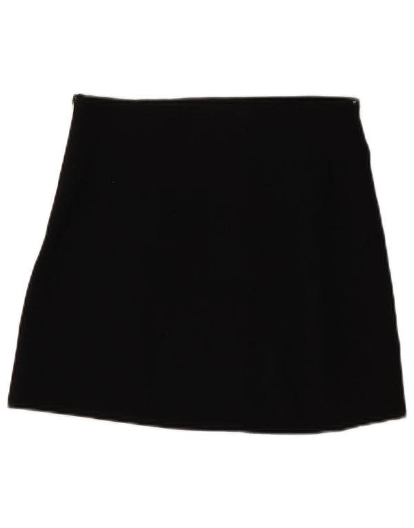 Zara Womens Mini Skirt XL W32 Black