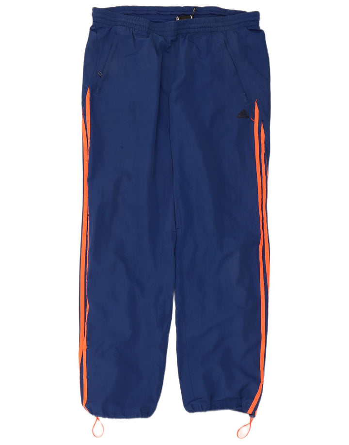Adidas Mens Climacool tréningruha nadrág Joggers nagy kék poliészter
