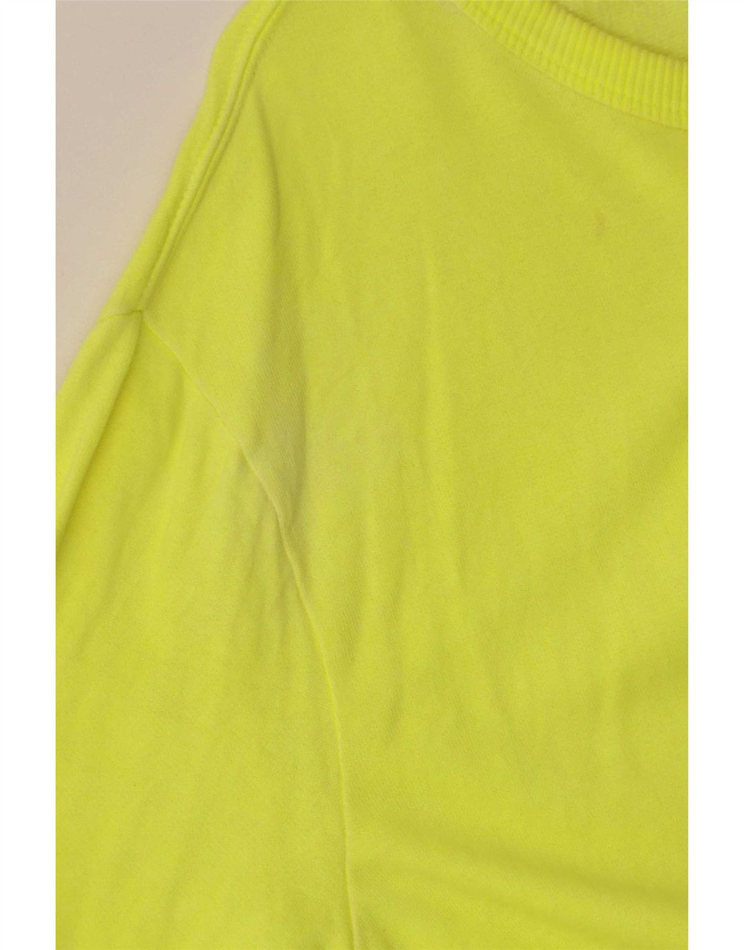 Converse Mens Chuck Taylor Graphic Sweatshirt Jumper Medium Yellow Cotton