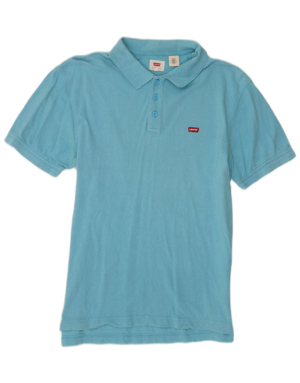 Ανδρικό πουκάμισο πόλο Levi's Medium Blue