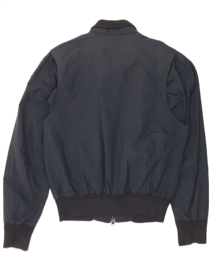 Giubbotto bomber da uomo Blauer UK 40 grande nylon blu navy
