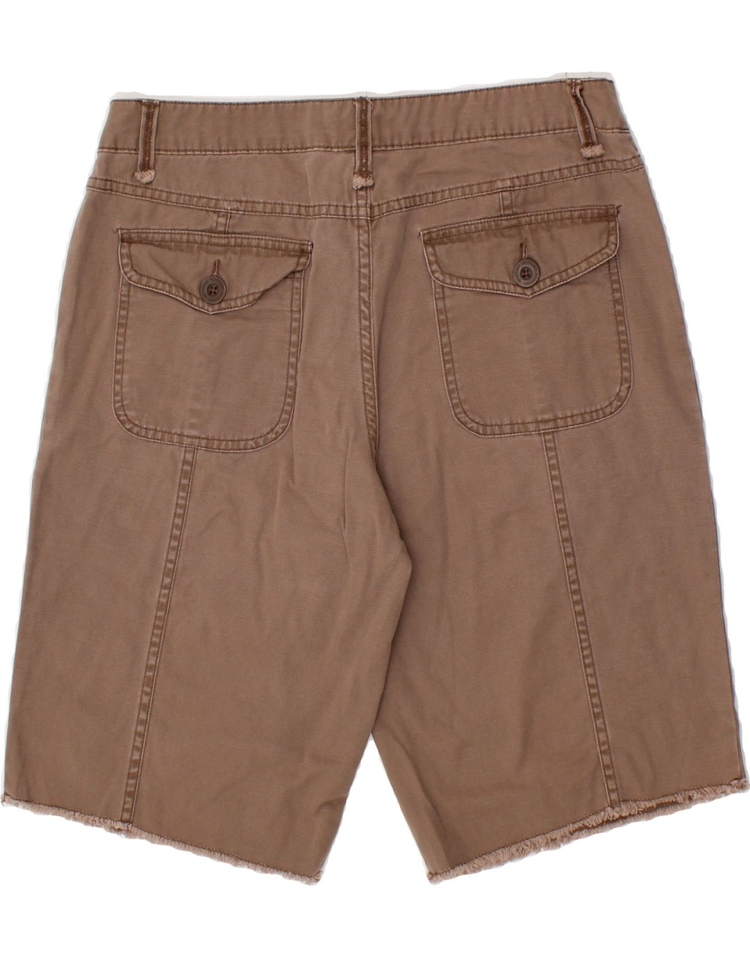 MOSSIMO Womens Casual Shorts US 11 Large W32  Brown Cotton Vintage Mossimo and Second-Hand Mossimo from Messina Hembry 