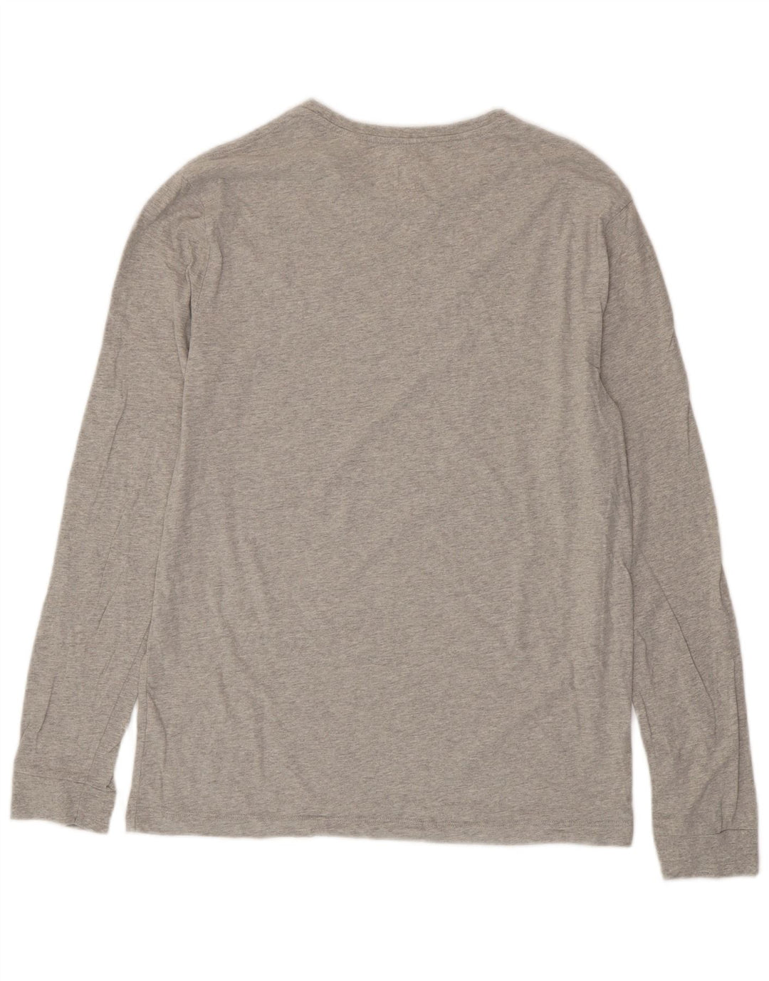 JACK WILLS Mens Top Long Sleeve Medium Grey Cotton