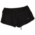 NIKE Dri Fit sportsshorts til kvinder UK 14 Medium Sort