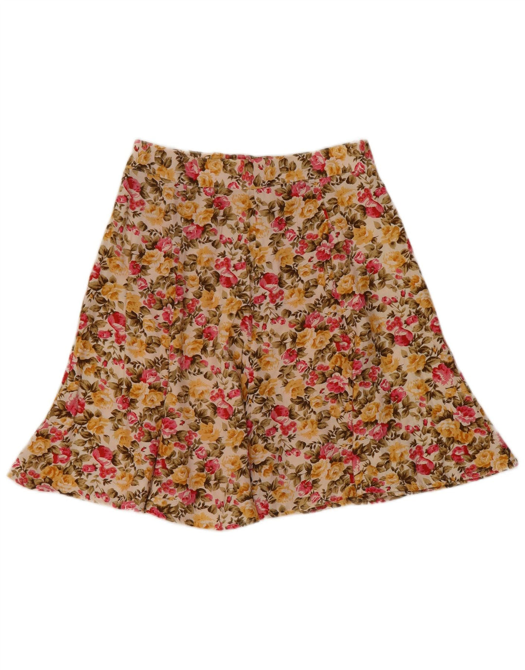 Gonna a trapezio da donna Tracy Evans W28 Rayon floreale multicolore medio