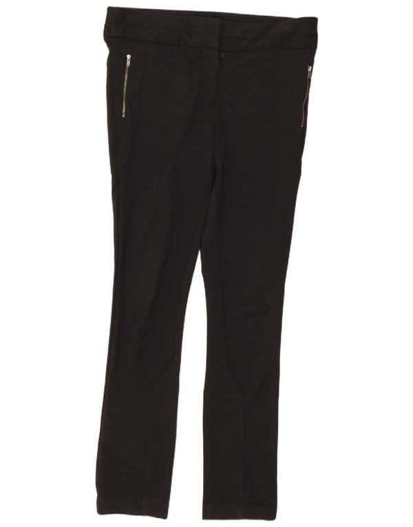 Pantaloni casual skinny da donna Marks & Spencer UK 12 medi W32 L29 neri