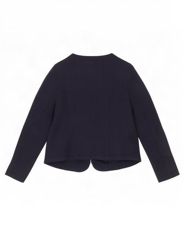 Marks & Spencer Γυναικείο σακάκι UK 14 Medium Navy Blue Polyester