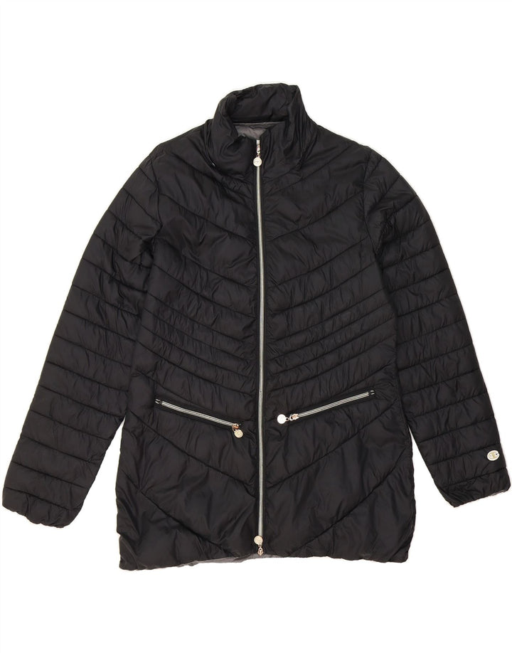 CHAMPION Womens Padded Jacket IT 48 XL Black Vintage Champion and Second-Hand Champion from Messina Hembry 
