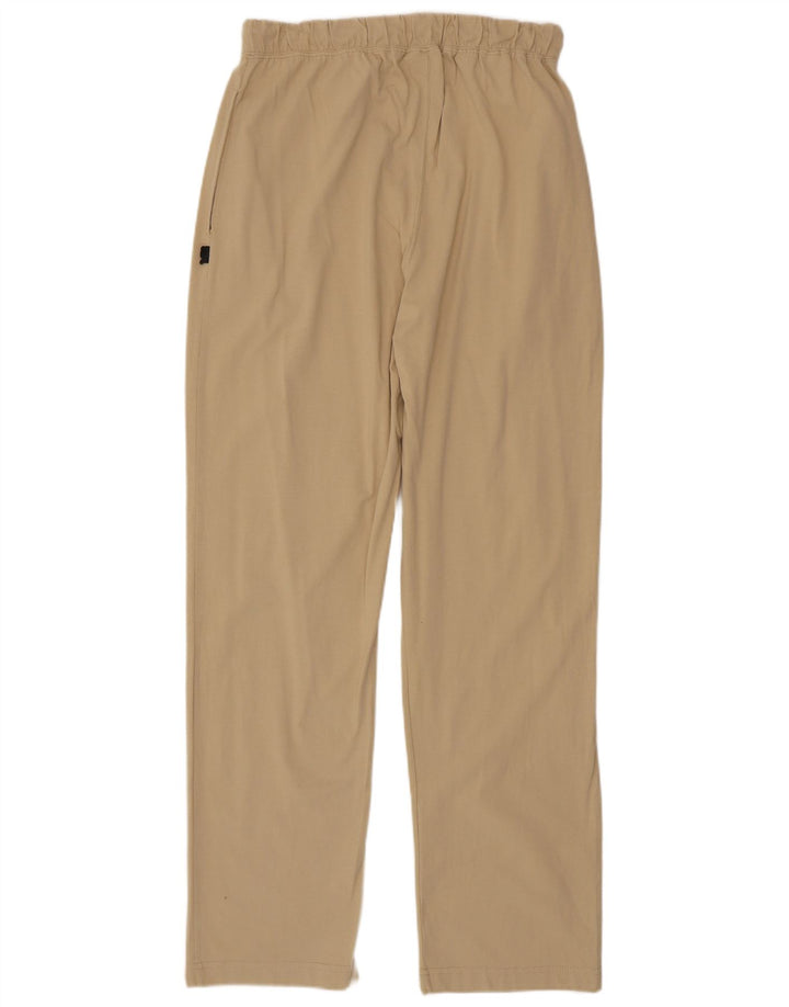 Asics Mens Tracksuit Trousers Large Beige Cotton