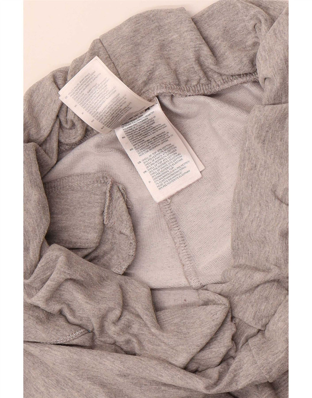 Adidas træningsdragt bukser til kvinder UK 12 Medium Grey Bomuld
