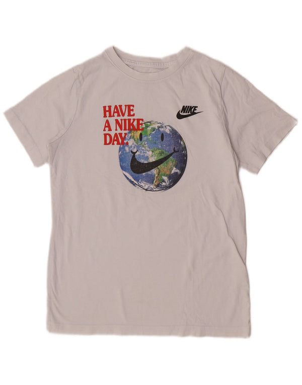 Camiseta Nike Meninos Graphic Top 13-14 Anos XL Branco