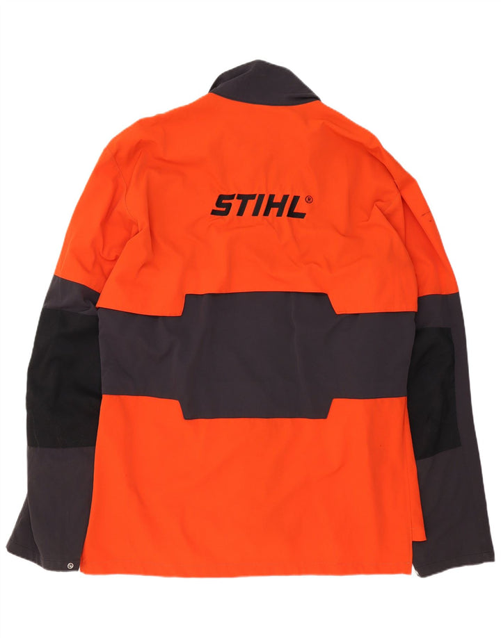 Męska kurtka użytkowa Stihl Graphic UK 44 2XL Pomarańczowy poliamid z blokami kolorów