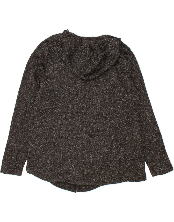 EDDIE BAUER Womens Zip Hoodie Sweater UK 18 XL Grey Polyester Vintage Eddie Bauer and Second-Hand Eddie Bauer from Messina Hembry 