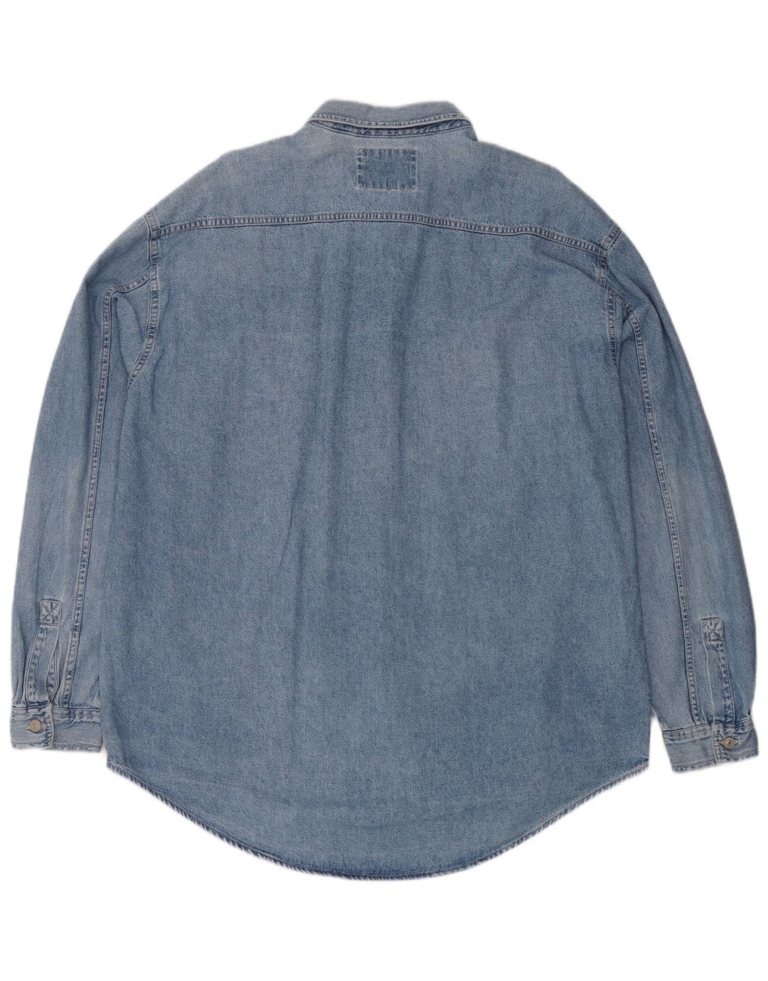 Camicia di jeans da uomo Levi's XL in cotone blu