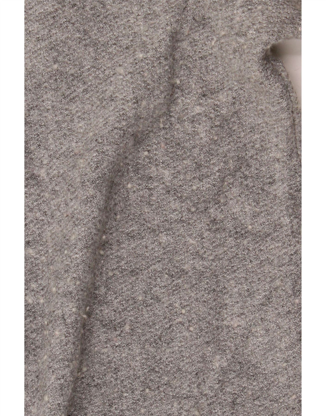 Superdry Womens Oversized Open Cardigan Sweater UK 2 2XS Grey Flecked