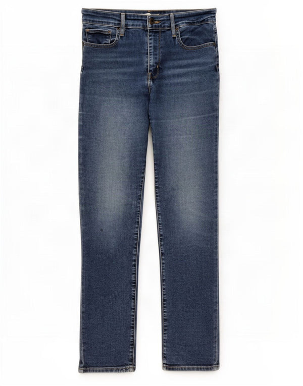 Levi's Womens 712 Slim Jeans W30 L30 Blue Cotton